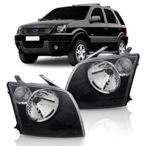 Par Farol Ecosport 2003 2004 05 2006 2007 Sinaleira Cristal