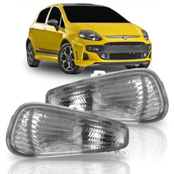 Par Sinaleira Seta Parachoque Punto 2013 A 2017 Fumê Fumê