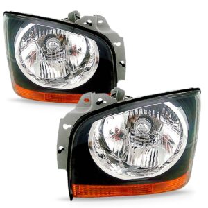 Par Farol Para Kia Bongo 2003 2004 2005 2006 Mascara Negra