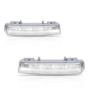 Par Lanterna Milha Led Mercedes C180 C200 2012 2013 2014