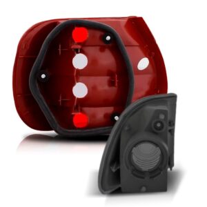 Kit Par Sinaleira Fume + Par Lanterna Fume Siena 1996 A 2000