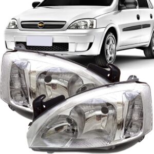 Farol Corsa Montana 2008 2009 2010 2011 2012 Novo Par Direito E Esquerdo