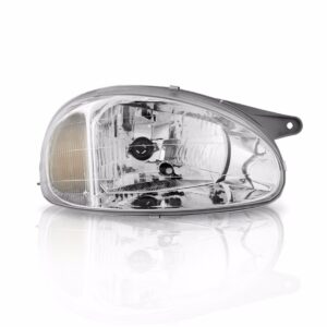 Par Farol Corsa 2000 2001 2002 2003 2004 Cromado Direito E Esquerdo