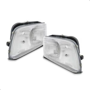 Par Farol S10 Blazer 95 96 97 98 99 2000 Acrilico Duplo Direito/esquerdo