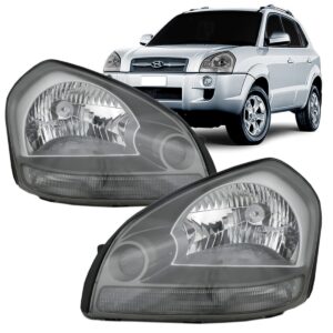 Par Farol Tucson 04 05 06 07 08 A 12 13 Sinaleira Cristal