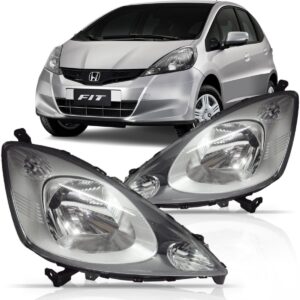 Par Farol Honda New Fit 2009 2010 2011 2012 Direito E Esquerdo