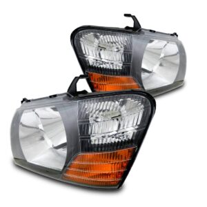 Par Farol Para Pajero Full 2000 2001 2002 2003 2004 Negro Direito E Esquerdo