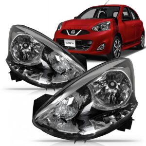 Par Farol Nissan March 2014 2015 2016
