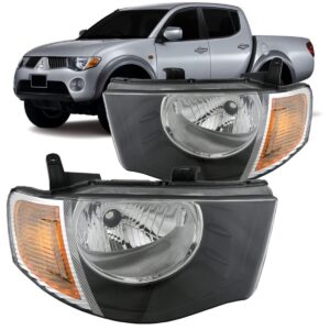 Par Farol L200 Triton 2008 2009 10 2011 2012 Sinaleira Ambar Direito/passageiro