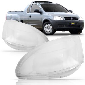 Lente Farol Corsa 2003 2004 2005 2006 2007 Par Novo