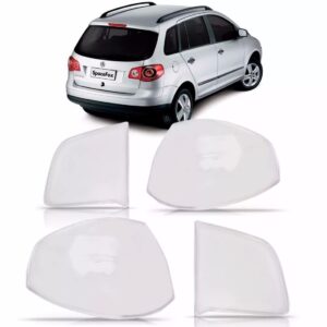 Kit C/4 Lente Lanterna Traseira Spacefox 2006 2007 2008 2009 Branco