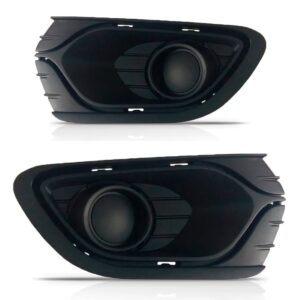 Par Grade Moldura Milha Logan 2014 15 2016 Fechada Retrovex. Preto