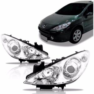 Par Farol Peugeot 307 2007 2008 2009 2010 2011 2012 2013 - Direito E Esquerdo