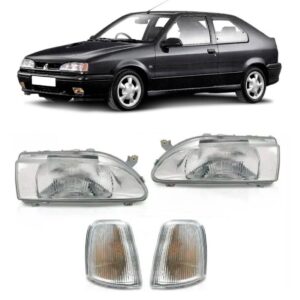 Kit Farol Renault 19 Completo C/sinaleiras Novos Direito/passageiro