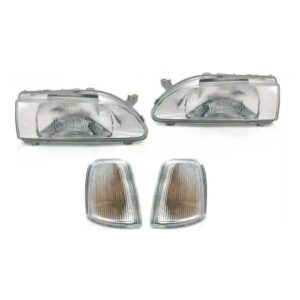 Kit Farol Renault 19 Completo C/sinaleiras Novos Direito/passageiro