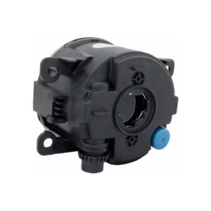 Kit Parachoque C3 08 A 12 C/ Friso Cromado E Par Farol Milha Preto