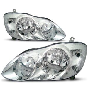 Par Farol Toyota Corolla 2003 2004 2005 2006 2007 08 Xei Seg Direito E Esquerdo