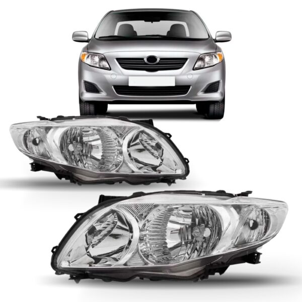 Par Farol Toyota Corolla 2008 2009 2010 2011 Direito E Esquerdo