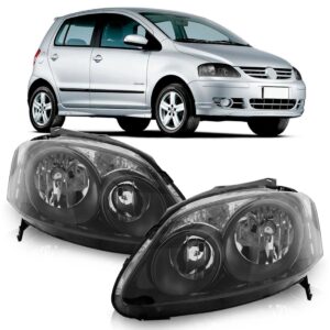 Par Farol Fox/ Spacefox/ Crossfox 08 A 10 Mascara Negra