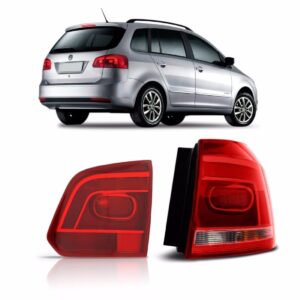 Lanterna Traseira Spacefox 11 12 13 14 Canto E Tampa Direita