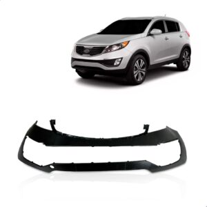 Parachoque Dianteiro Para Kia Sportage 2011 2012 A 2014 Novo Preto