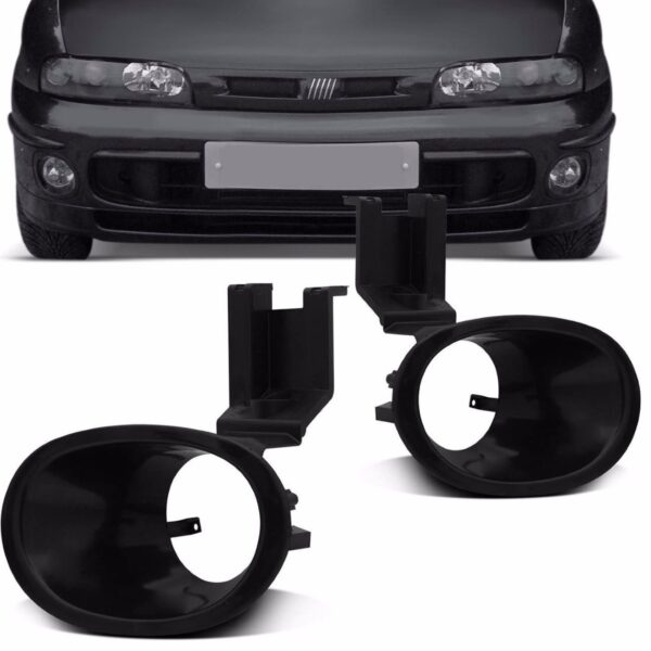 Moldura Aro Do Farol Milha Brava E Marea Neblina Auxiliar- Lado Direito