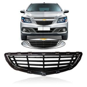 Grade Do Parachoque Onix Prisma Ltz 2017 A 2020 Friso Crom