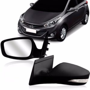 Retrovisor Hb20 Sinaleira Eletrico 2012 2013 2014 2015 2016 Lado Esquerdo