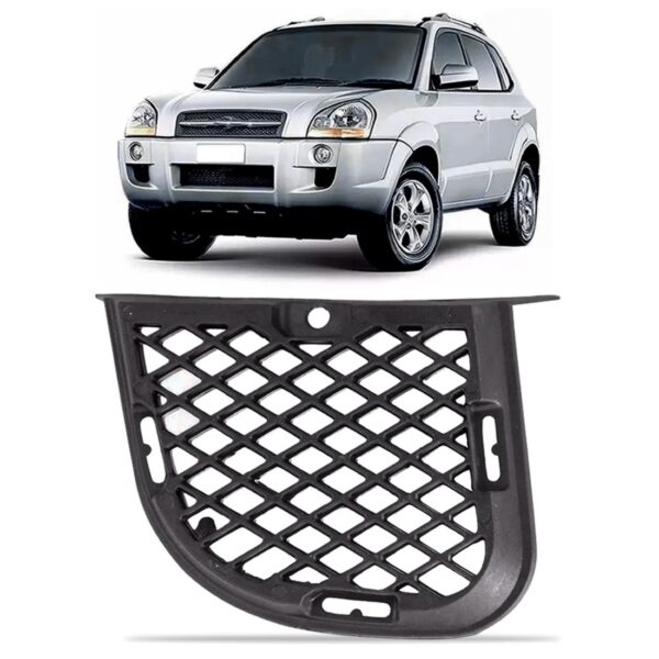 Grade Tela Lateral Do Parachoque Dianteiro Tucson Direita