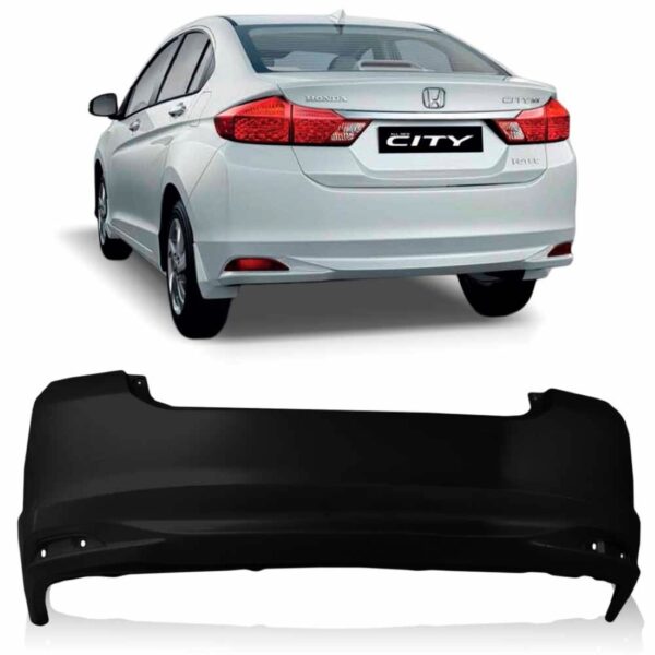 Parachoque Traseiro Honda City 2015 2016 1a Linha