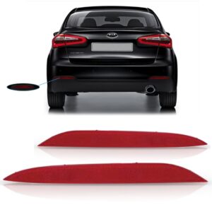 Lanterna Refletor Parachoque Traseiro Cerato 2014 A 2015 Le Vermelho