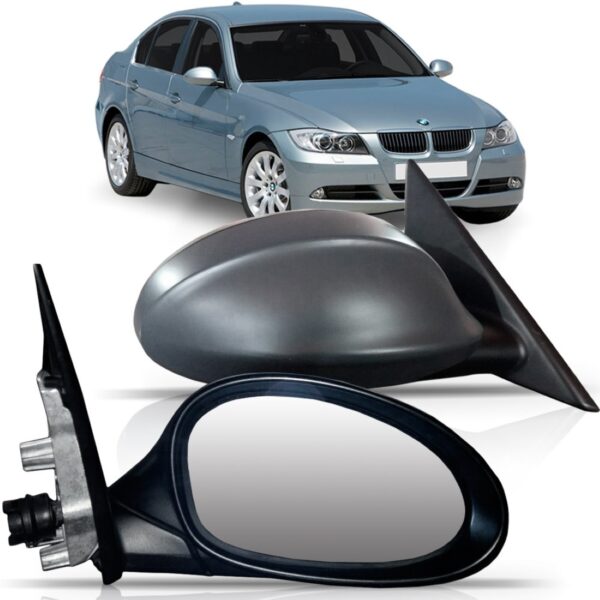 Retrovisor Bmw 318 320 325 330 Ano 2006 2007 2008 Serie 3 Lado Direito