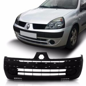 Parachoque Dianteiro Clio 2003 A 2005 Sem Furo 1a Linha Preto