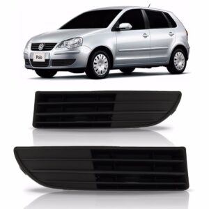 Grade Moldura Tela Parachoque Polo 2007 A 2010 Sem Milha Lado Esquerdo