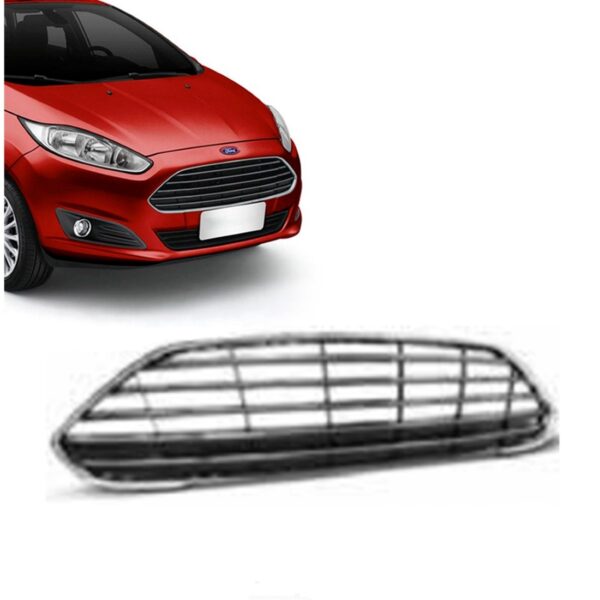 Grade Do Parachoque Para Ford New Fiesta 2013 2014 2015 Preta
