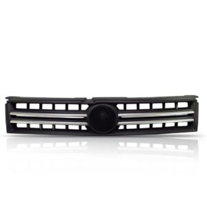 Grade Radiador Para Fiat  Stilo 2008 A 2012 Friso Prata Plata