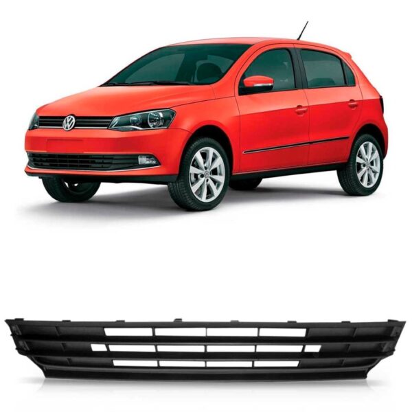 Tela Frontal Inferior Parachoque Gol G6 Voyage 12 13 14 15 Preto