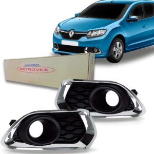 Aro Milha  Para  Sandero 2015 A 2017 C/furo Friso Cromado Le Esquerdo