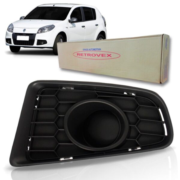 Aro Milha  Para Sandero 2011 A 2014 S/furo Preta Le