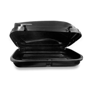 Bau Maleiro De Teto Bagageiro 600 Litros Universal P/ Viagem Preto Toyota Corolla Cross