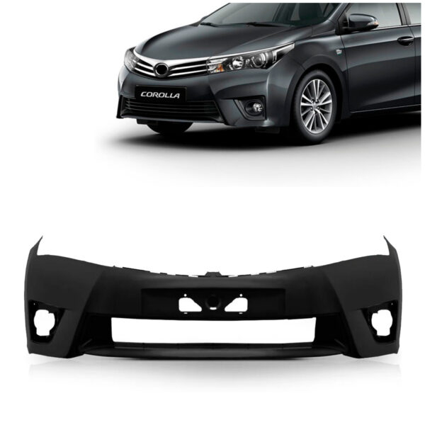 Envolvente Dianteiro Corolla 2014 A 2016 Com Furo Novo Preto