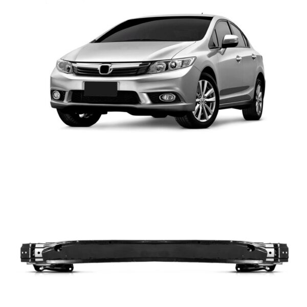 Alma Lamina Viga Do Parachoque Para Civic 2012 2013 A 2016