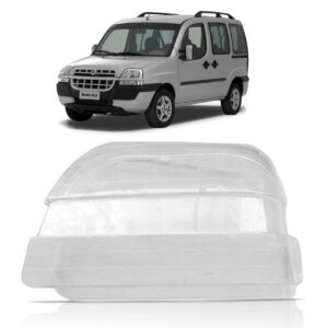 Lente Farol Doblo Fiat 2002 2003 2004 2005 2006 2007 08 2009 Lado Esquerdo