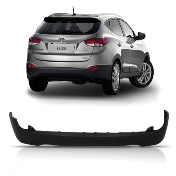 Spoiler Saia Traseiro Ix35 2010 2011 12 2013 2014 2015 Preto