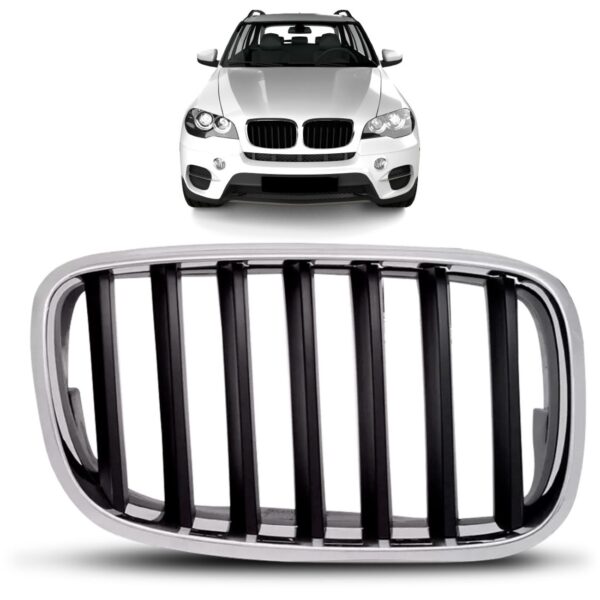 GRADE BMW X5 V6 2007 A 2013 CROMADA COM PRETO LD