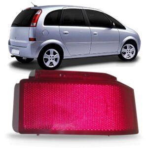 Lanterna Refletor Parachoque Gm Meriva 2003 A 2010 2011 2012 Direito/passageiro Vermelho