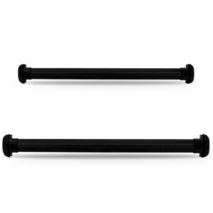 Rack Travessa Teto Santa Fe 2002 A 2010 Preto Aluminio Preto