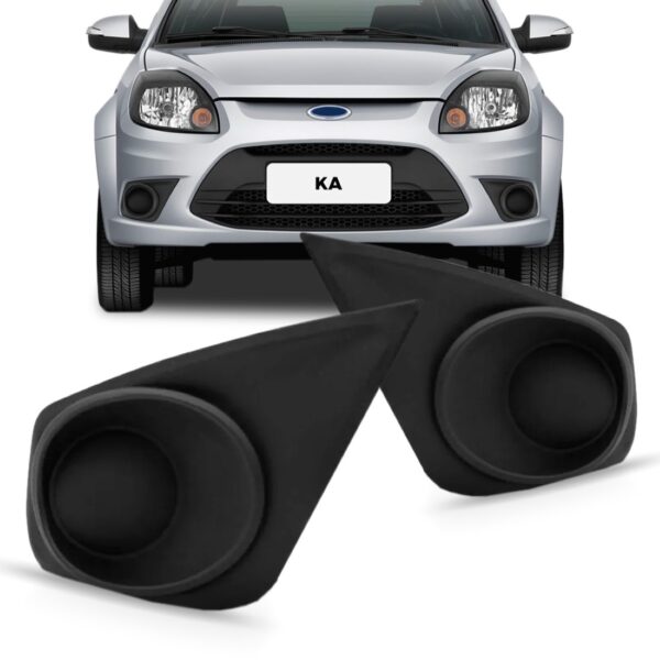 Moldura Milha Ford Ka 2012 A 2014 Sem Furo Le Esquerdo