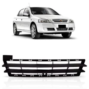 Grade Dianteira Parachoque Astra 2003 A 2012 Preta Central Preto