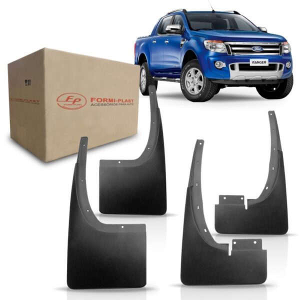 Kit Lameiro Asa De Urubu Ranger 2013 2014 2015 2016 4 Peças